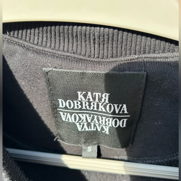 KATYA DOBRYAKOVA flower and eye Sweatshirt - Picture 4 of 7